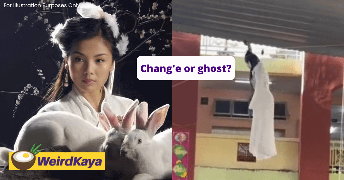 Ghost-like Chang'e Flying in Mid-Autumn Festival Performance Roasted By Netizens