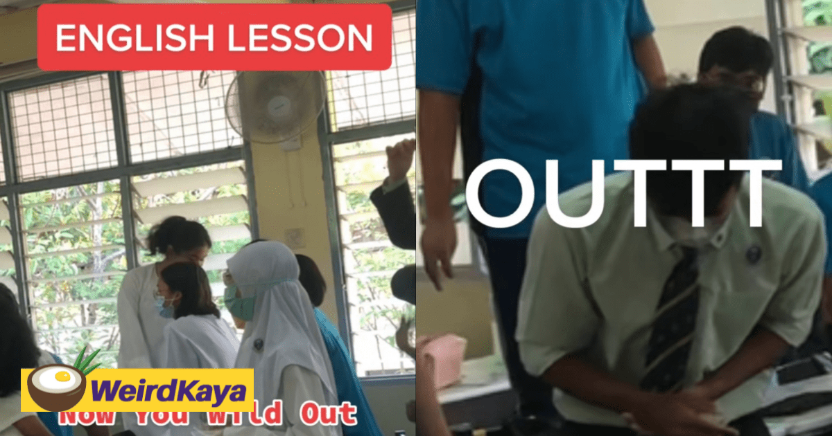 [VIDEO] M'sian Teacher Praised For His Creativity In Teaching His Students English