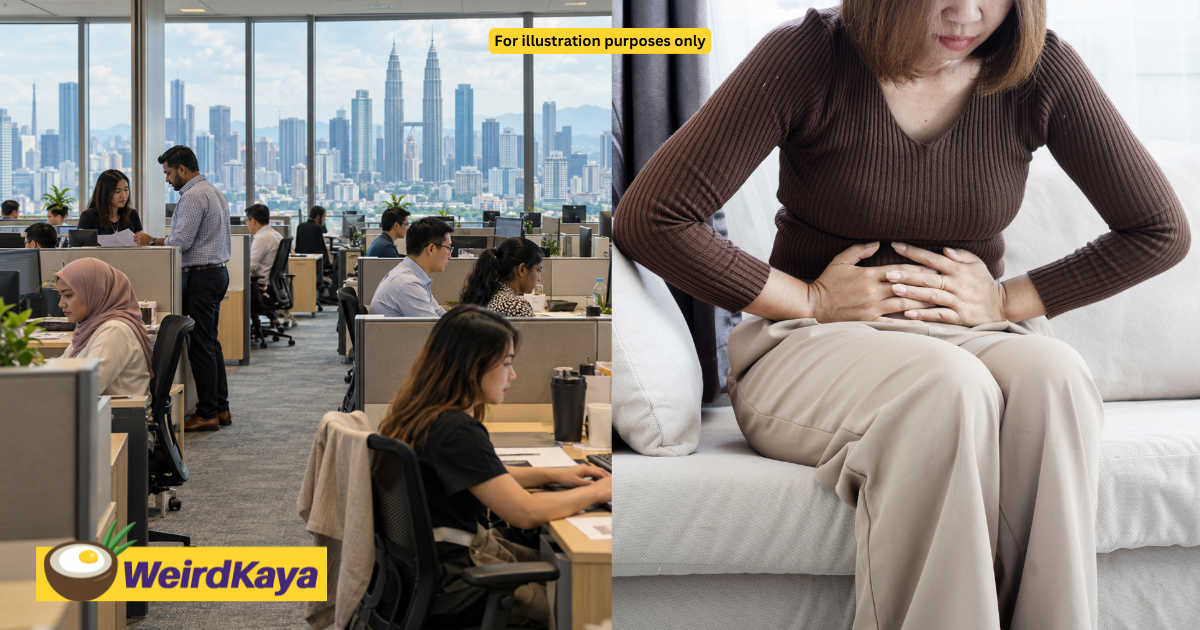 M’sian Woman Confuses ‘Notice Period’ With Menstrual Period, Says Hers Usually Lasts 8 Days | WeirdKaya