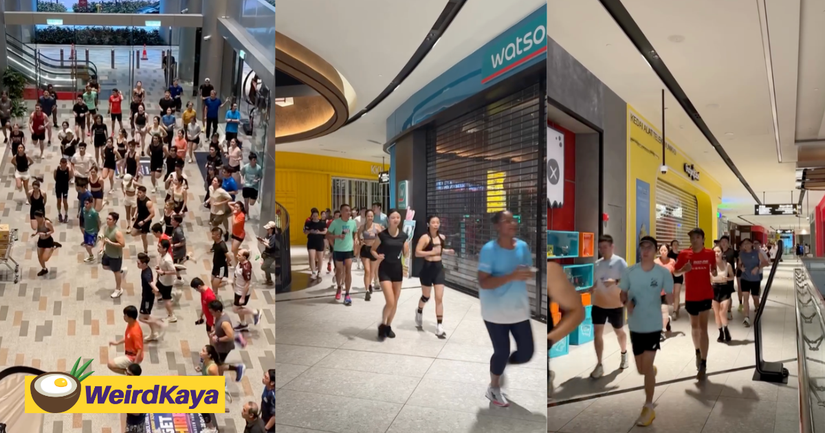 M’sians Spotted Running Inside Shopping Mall After Haze Disrupts Outdoor Workouts | WeirdKaya