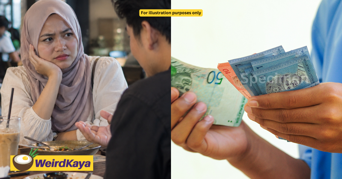 M’sian Woman Blocks Man Who Didn’t Want To Split Bill On 1st Date As Her Meal Cost More Than His | WeirdKaya