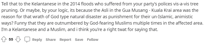 Reddit Comment