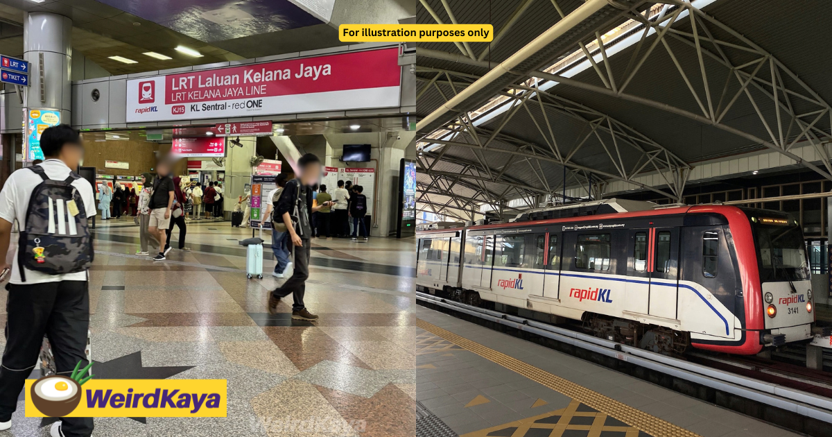 Passenger Faints & Falls Onto Tracks At Wangsa Maju LRT Station | WeirdKaya