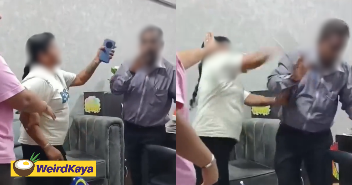 Perak Headmaster Files Police Report Over Viral Clip Of Mum Hitting Him Over ‘I Love You’ Text To 15yo | WeirdKaya