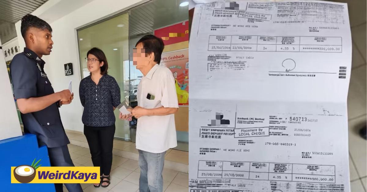 'No Such Thing' — Bank Tells M'sian Man Who Tried Withdrawing RM1mil He Deposited 20 Years Ago | WeirdKaya