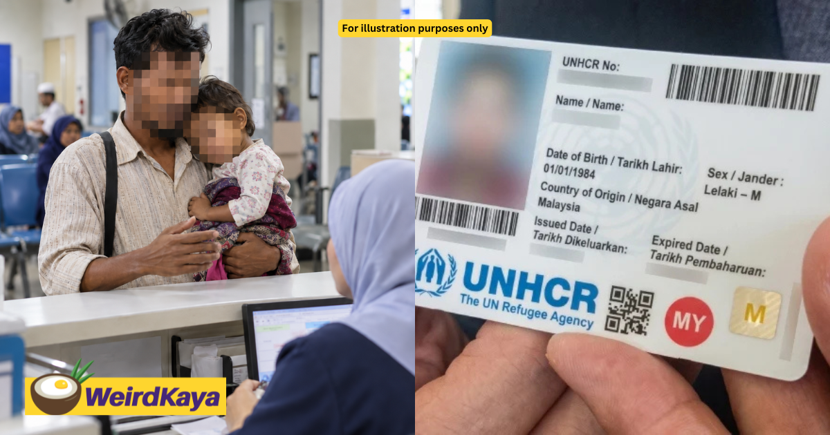 Rohingya Parent Presents UNHCR Card At M’sian Clinic, Allegedly Asks For Free Treatment | WeirdKaya