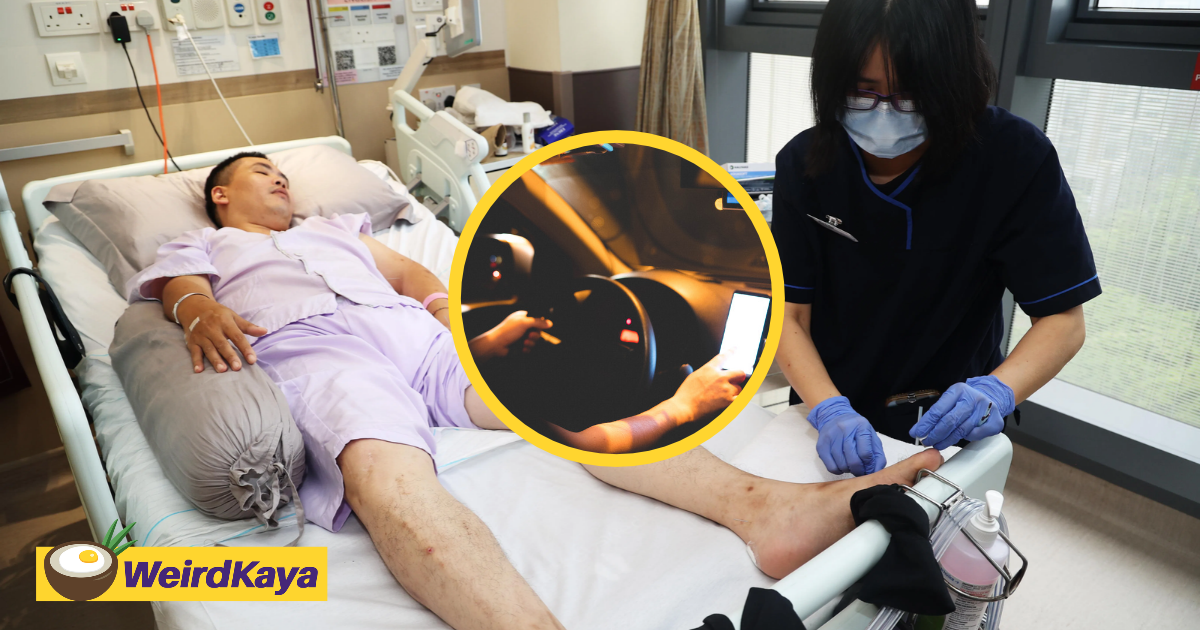 S’porean E-Hailing Driver Who Worked Over 14 Hours A Day Left Paralysed By Stroke | WeirdKaya
