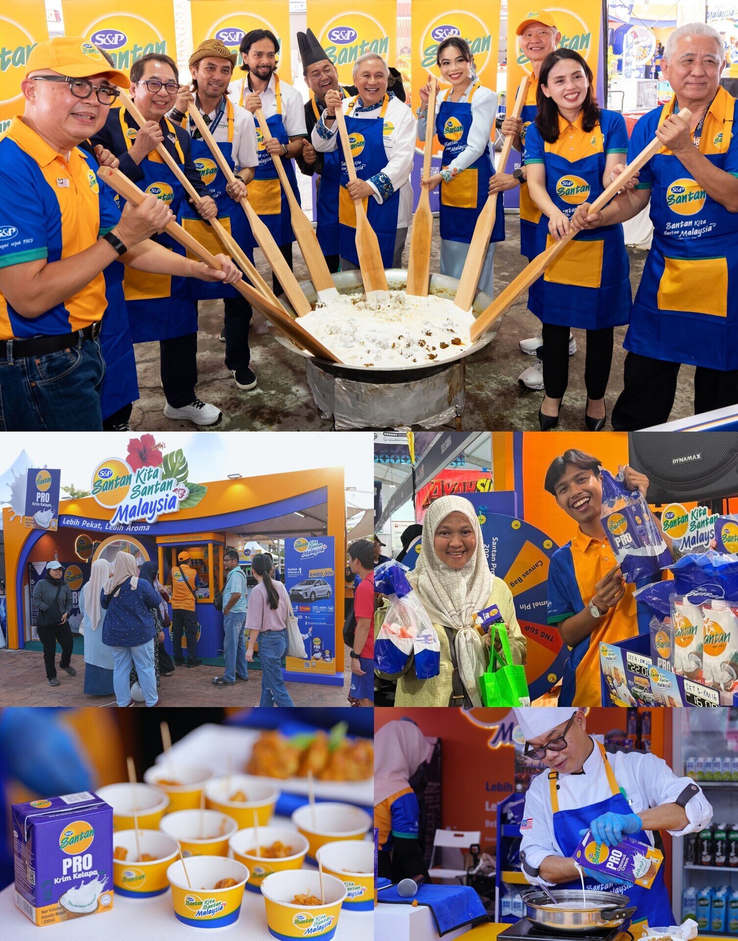 S&P Santan Pro booth & rewang