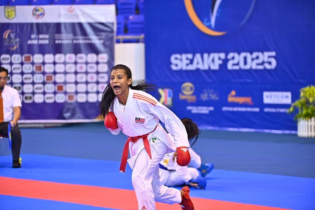 Image from: I Nearly Quit Karate After A Painful Loss, Now I’m A 3x SEA Games Champion & World Championship Silver Medallist | WeirdKaya