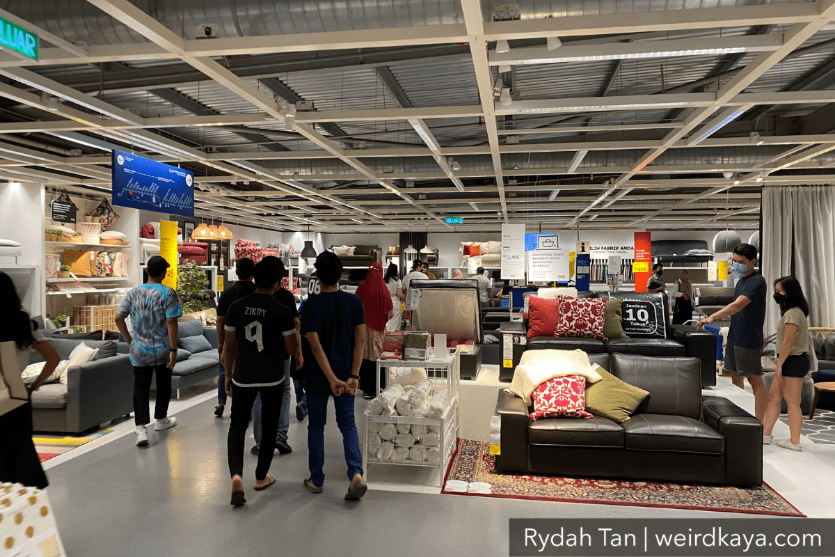 Shopping at IKEA