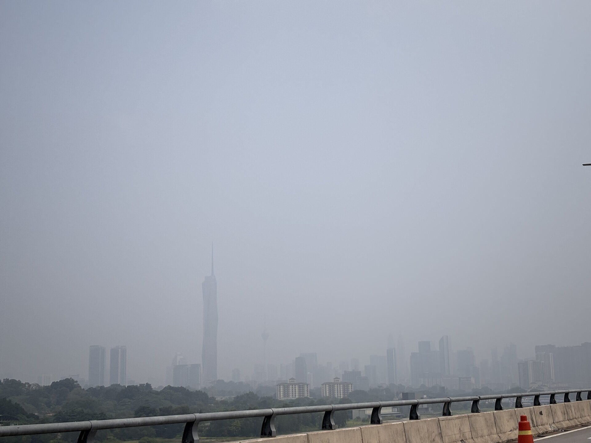 Thick haze in KL