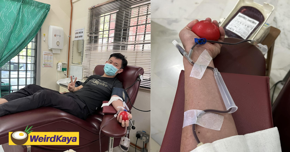 I’ve Donated Blood For 13 Years To Help All M’sians In Need, Including A Malay Boy With Thalassemia | WeirdKaya