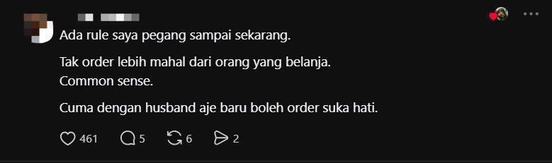M'sian Man Blocks Woman Who Ordered Wagyu & Called Him 'Poor' During Their 1st Date comment 2