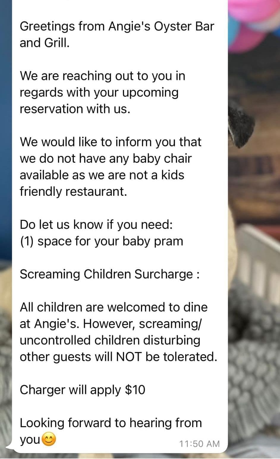 surcharge