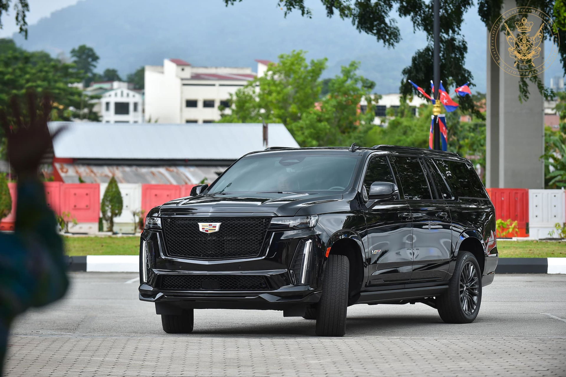A luxury car