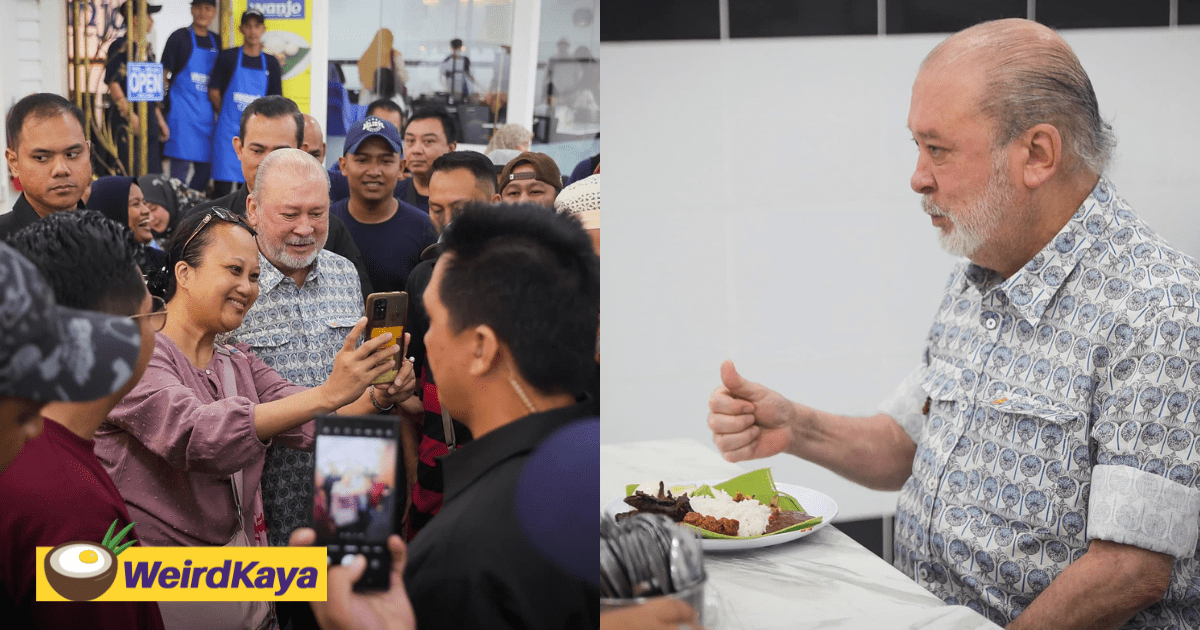 Agong Celebrates Birthday With Nasi Lemak For Breakfast At KL Restaurant