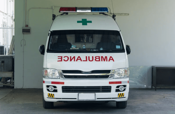Ambulance from the front