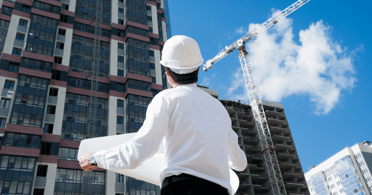 Architect on site