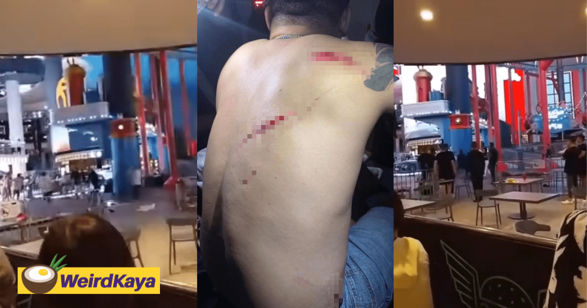 Armed Fight Between Group Of Men Caught On Camera Outside Genting Highlands Casino