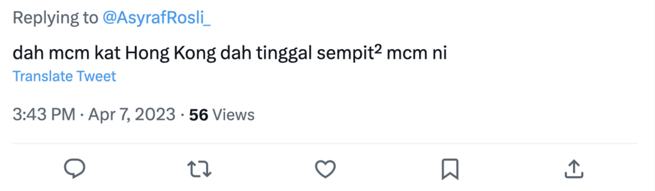 'Balcony Room' In Shah Alam Listed For RM600 In Rent, Leaves M'sians Shocked comment 02