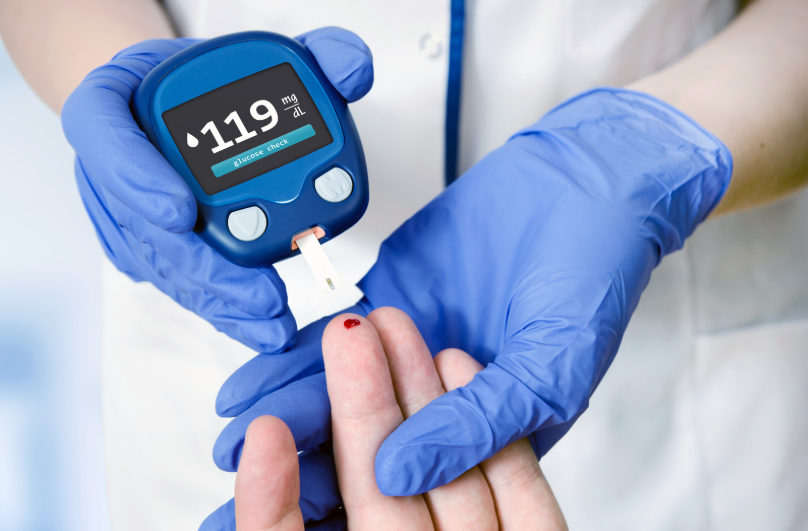 blood glucose test