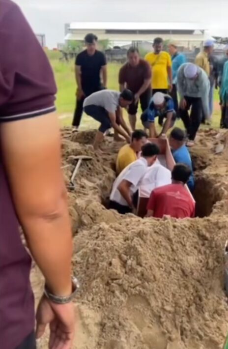 burial process