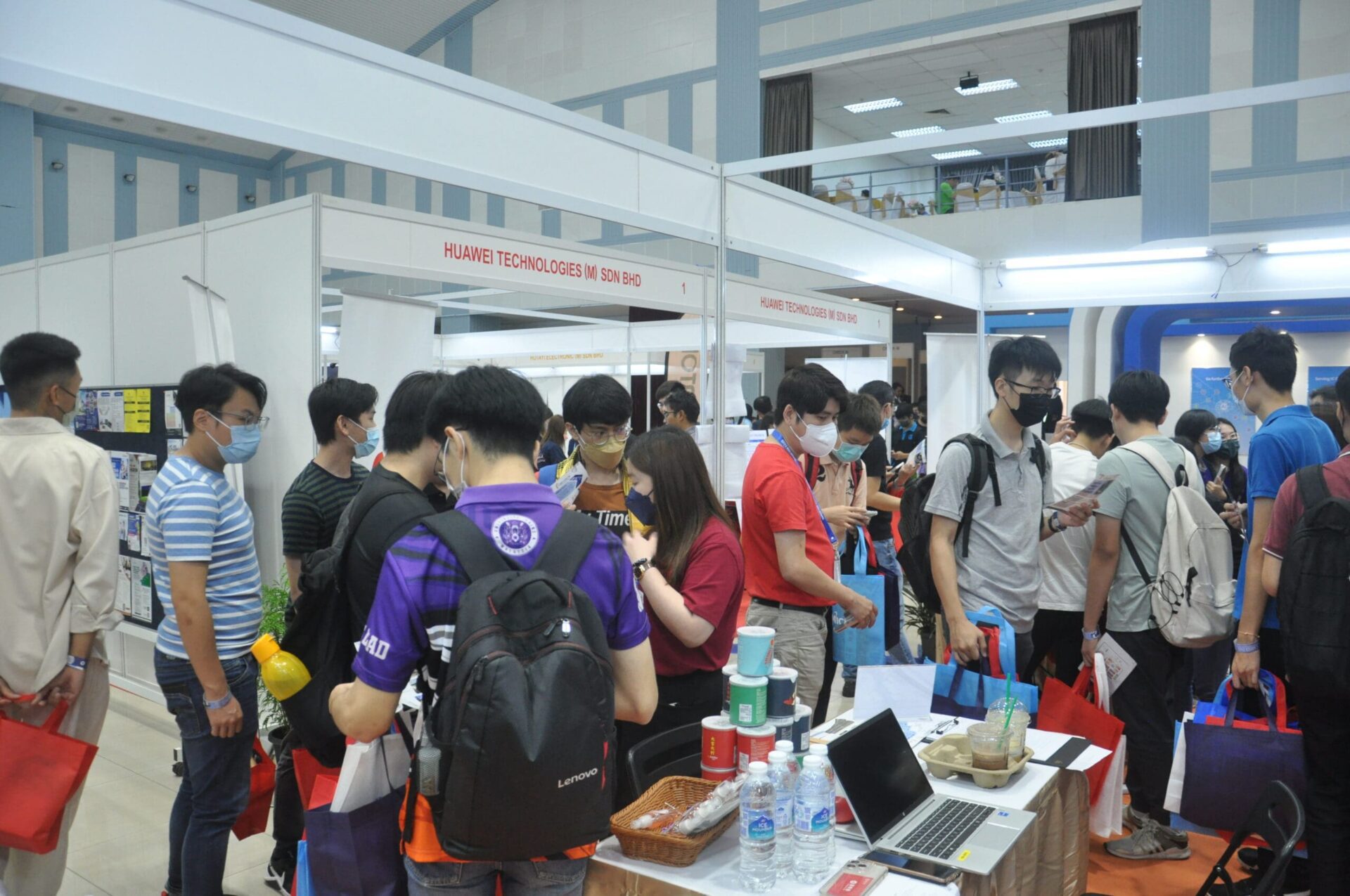 career booth