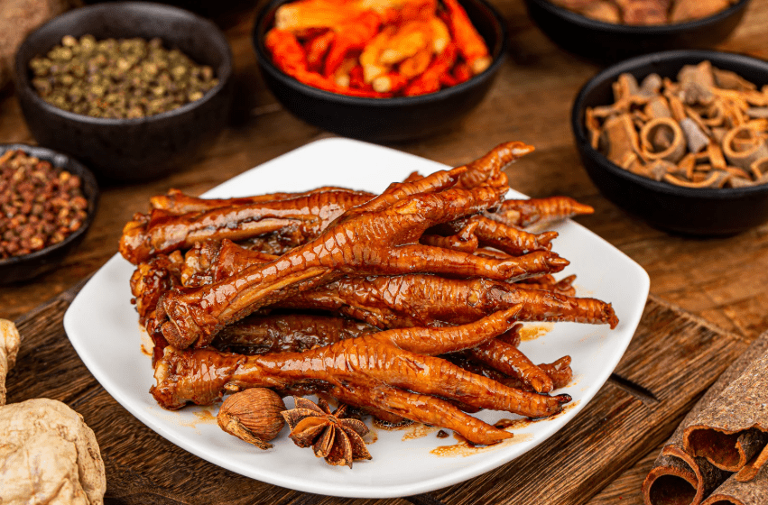 chicken feet