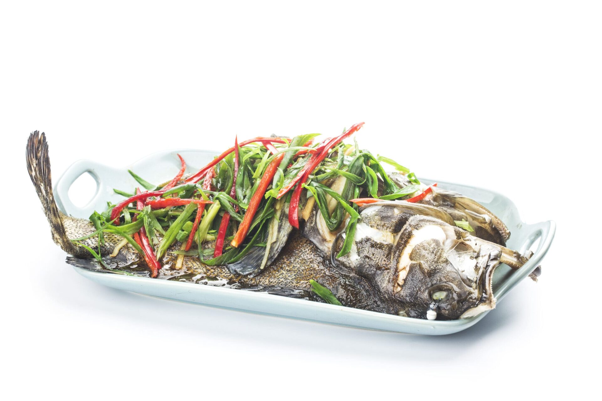 Good luck steam fish 

