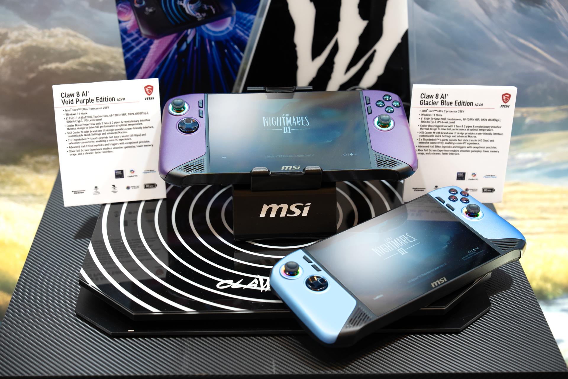 Claw New Color-Void Purple + Glacier Blue-CES onsite