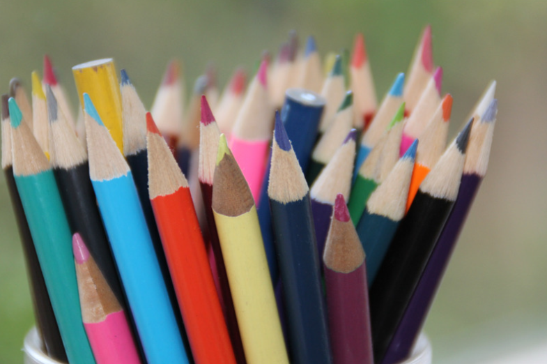 colour pencils