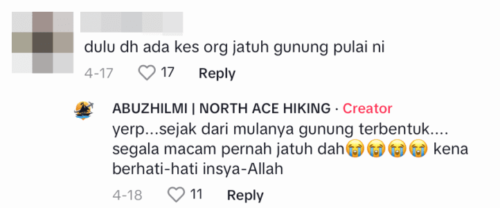 Group Of M'sians Hike Rocky Mountain While Dressed In Baju Melayu And Baju Kurung comment 1