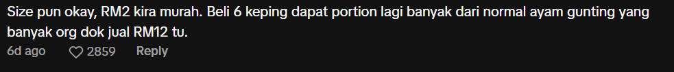 Comment on ayam gunting (2)