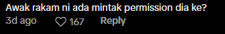 Comment on cat in woman coach Screenshot 2025-03-14 181143 (1)