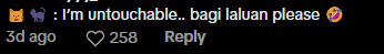 Comment on cat in woman coach Screenshot 2025-03-14 181143 (3)