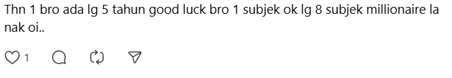 Comment on giving son RM1000 (1)