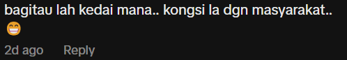 Comment on RM1 Nasi Lemak (2)