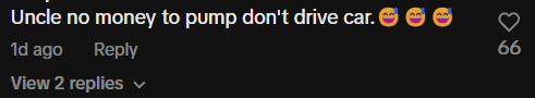Comment on SG car refuelling and shaking car (2)