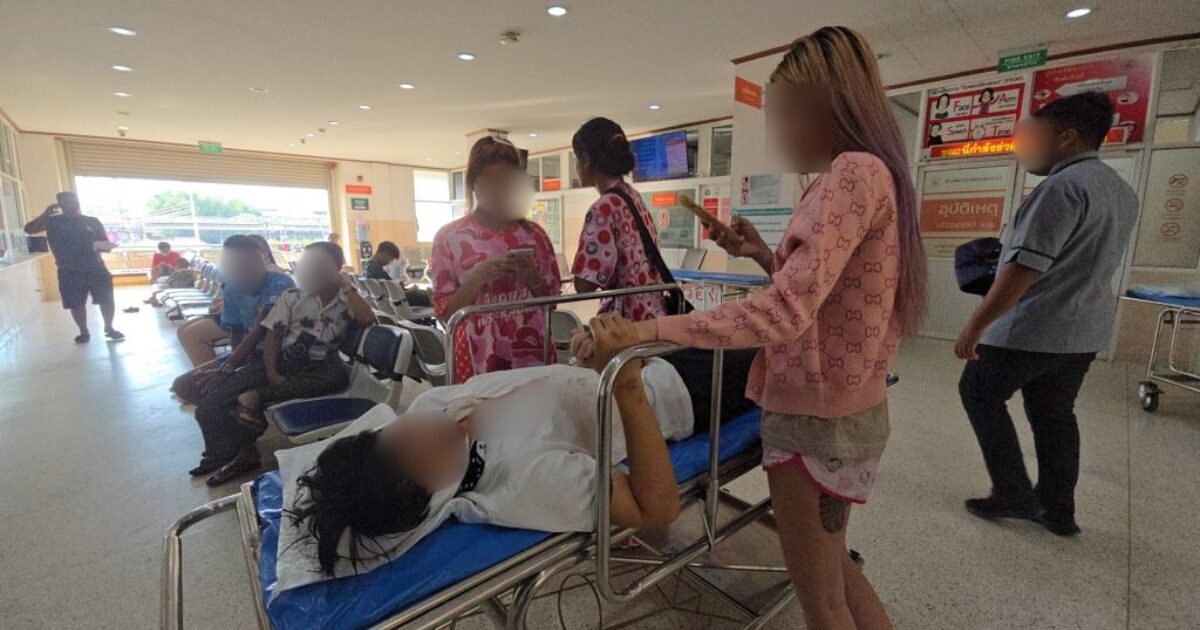 couple at hospital