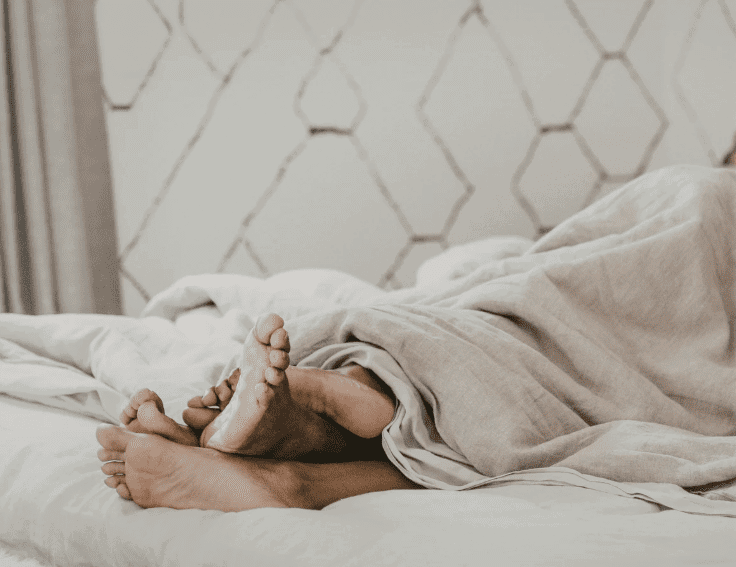 couple in bed