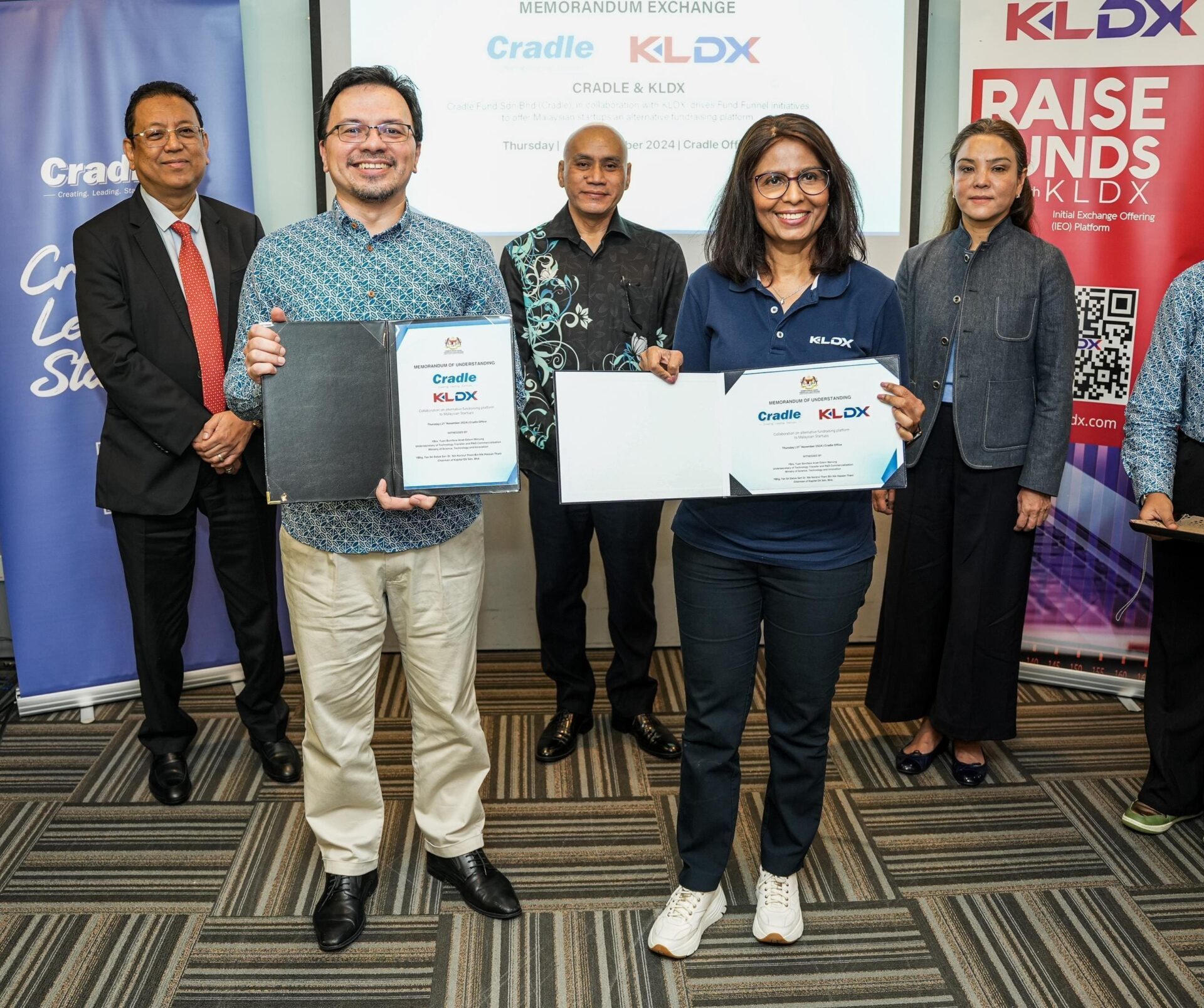 Cradle x KLDX MoU - MoU Exchange