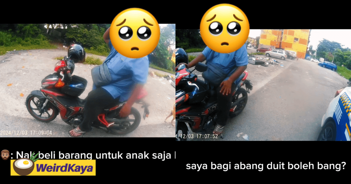 Desperate M’sian Father Approaches Police Officer To Sell Watch For RM100 To Feed His Family