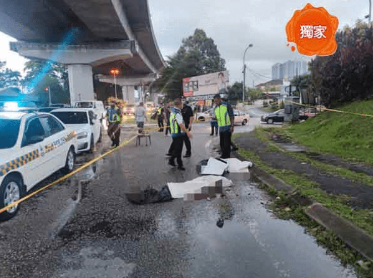 Suicide at MRR2 bridge