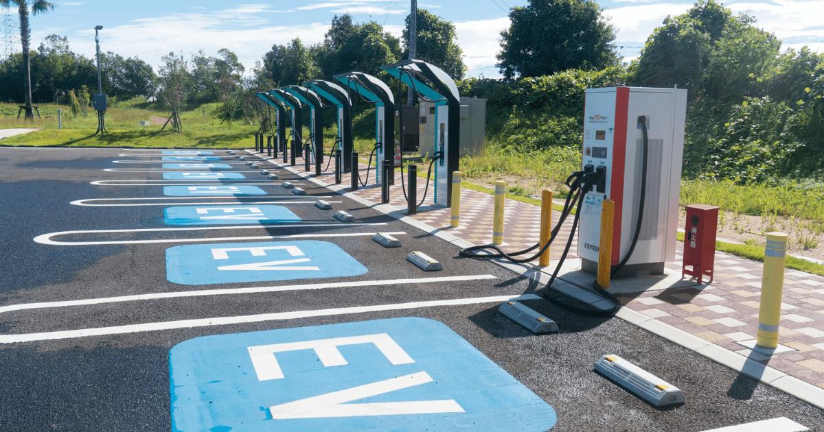 ev charging area