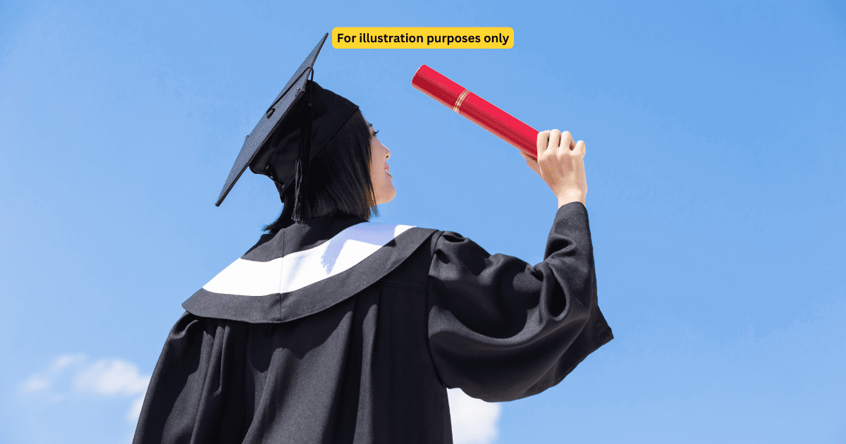 female grad