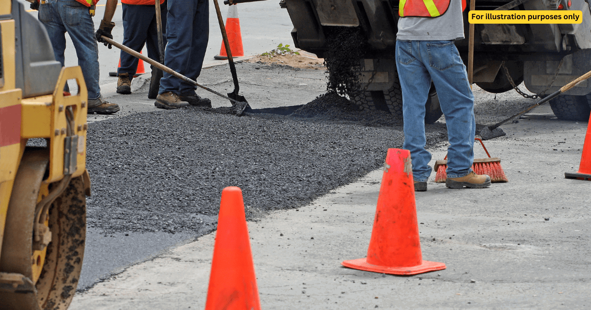 fixing road