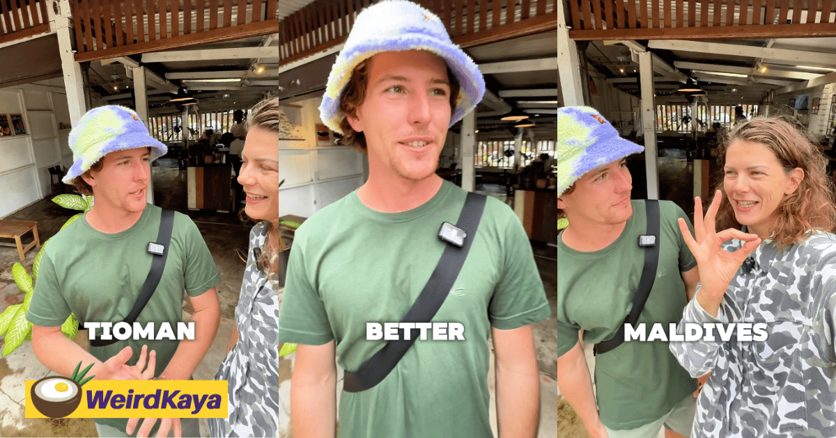 Foreign Tourist Says Pulau Tioman Is Better Than The Maldives