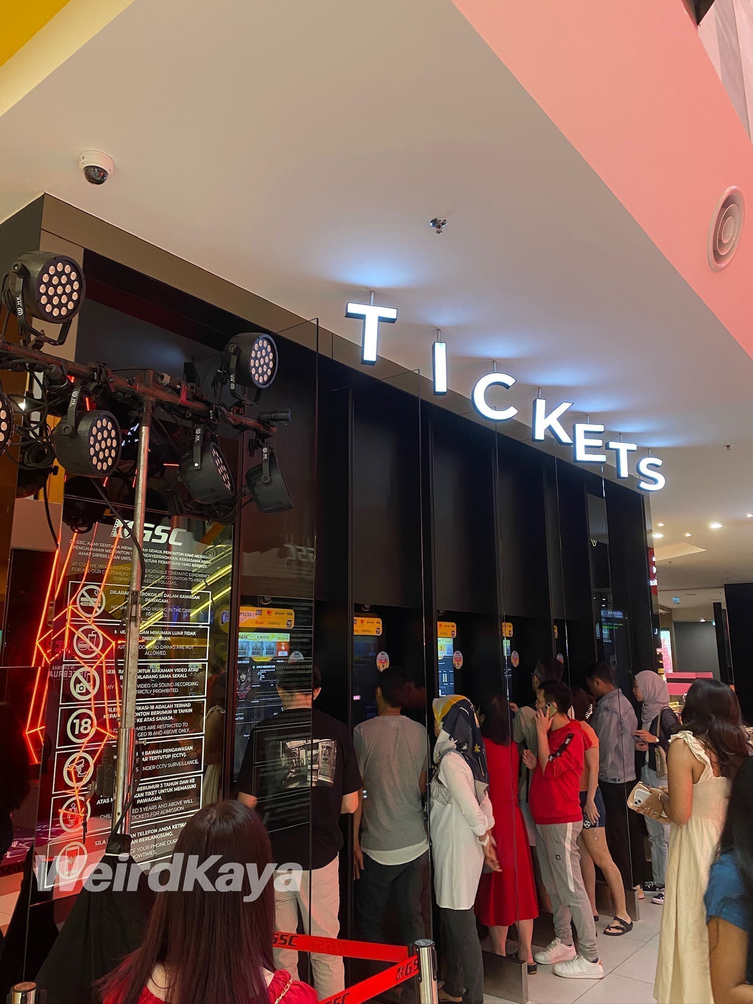 gsc ticket machine