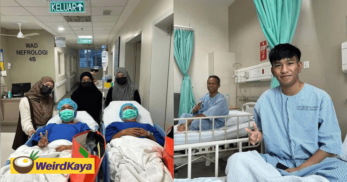'He Gave Me A Second Chance' - M'sian Dad Donates Kidney To Save Son Battling End-Stage Renal Failure