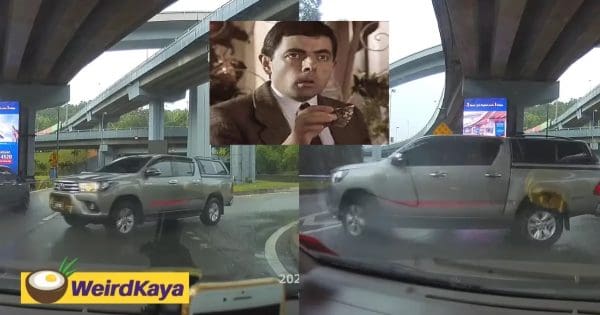 [VIDEO] Hilux's epic and dangerous illegal U-turn leaves M'sians speechless